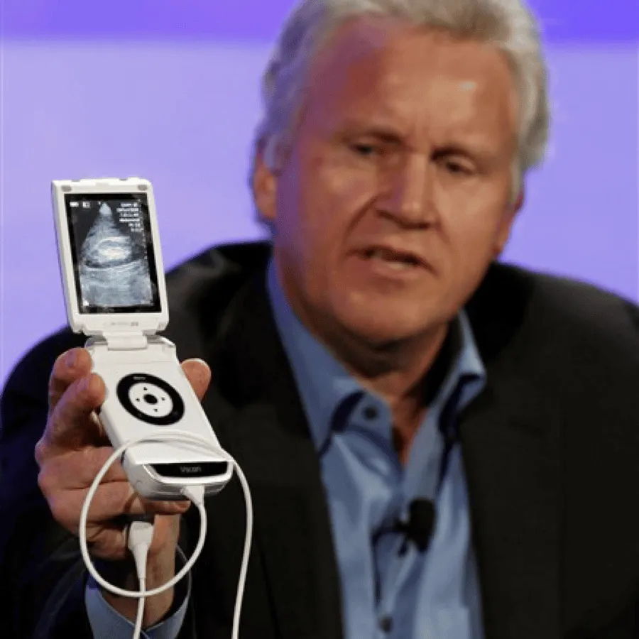 GE ultrasound device Jeff Immelt